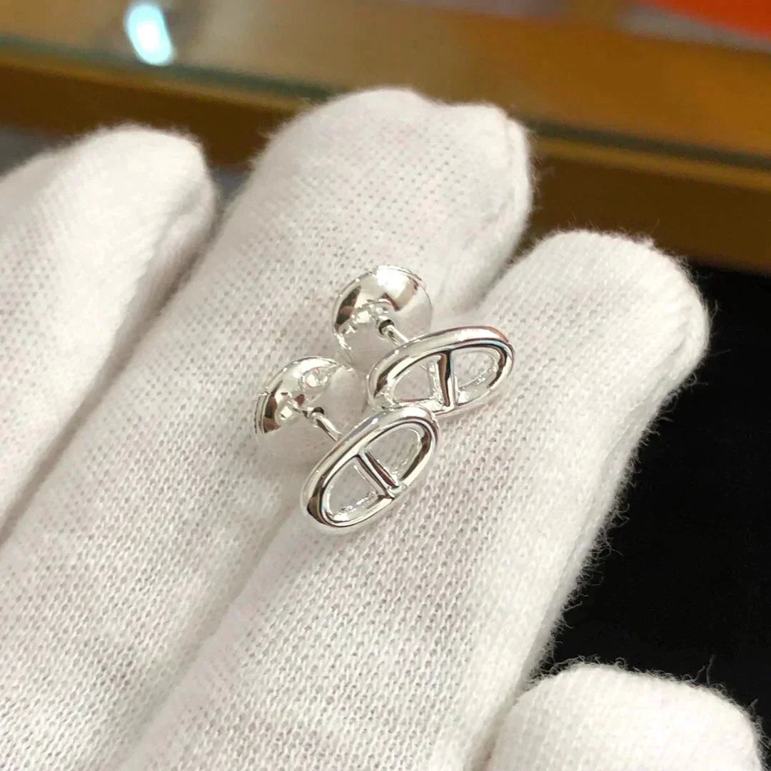 Dream CHAINE SMALL EARRINGS GOLD AND SILVER