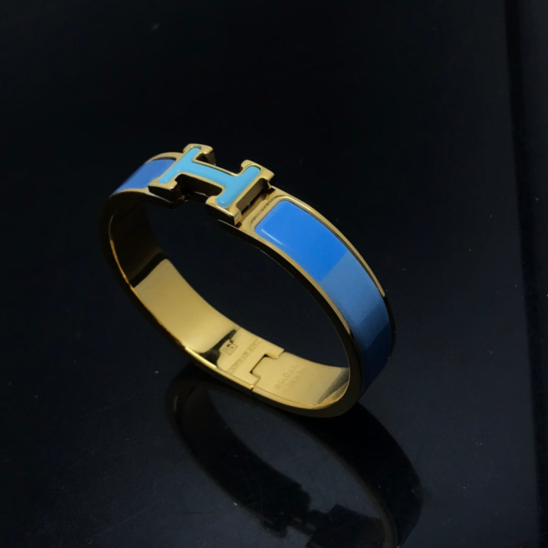 DREAM H ARMBAND BLAU REGENBOGEN KERAMIK