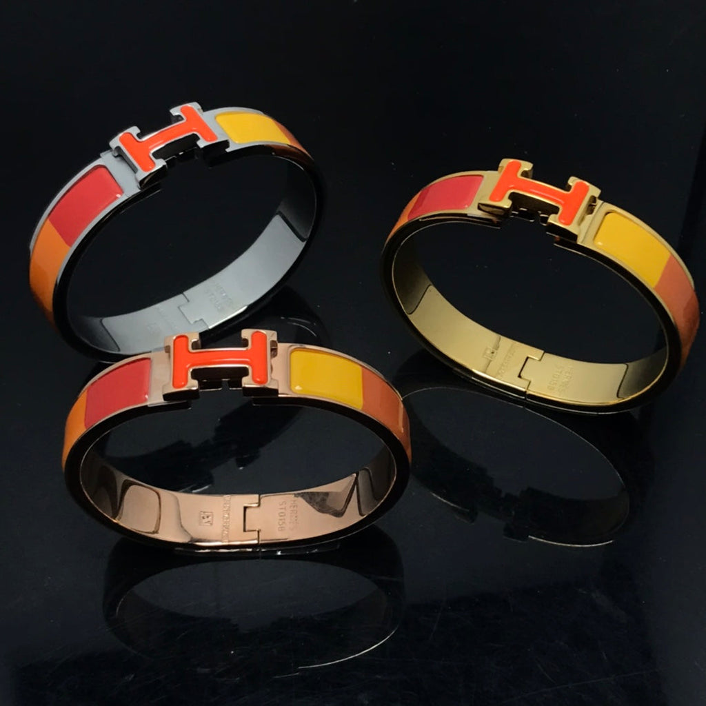 Dream H BRACELET ORANGE RAINBOW CERAMIC