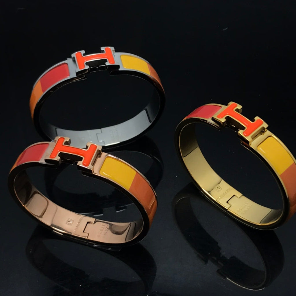 Dream H BRACELET ORANGE RAINBOW CERAMIC