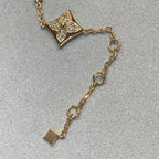 Dream STAR AND SUN 4 MOTIFS GOLD DIAMONDS BRACELET