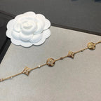 Dream STAR AND SUN 4 MOTIFS GOLD DIAMONDS BRACELET