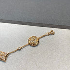 Dream STAR AND SUN 4 MOTIFS GOLD DIAMONDS BRACELET