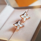 Dream STAR MOP PINK GOLD EARRINGS