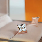 Dream STAR MOP PINK GOLD EARRINGS