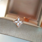 Dream STAR MOP PINK GOLD EARRINGS