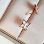 Dream STAR MOP PINK GOLD EARRINGS
