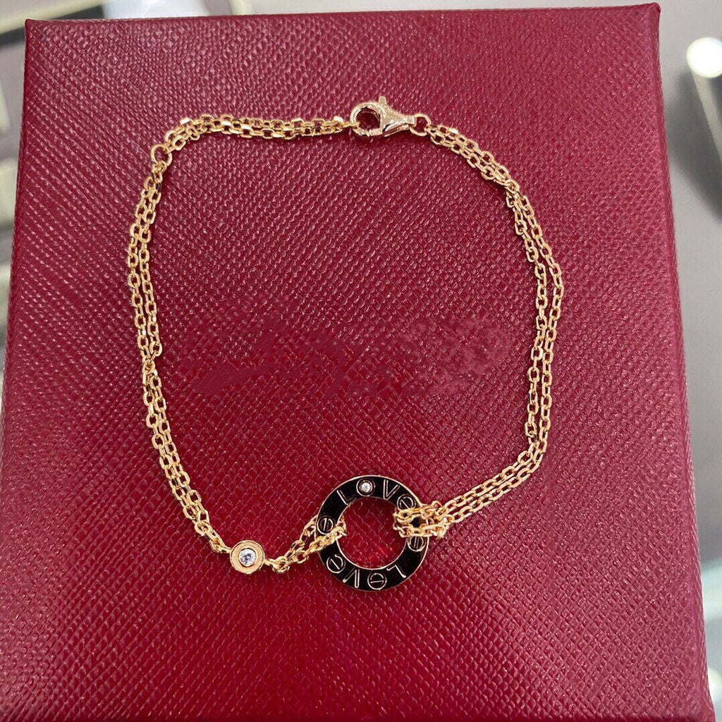 Dream LOVE ARMBAND 2 DIAMANTEN
