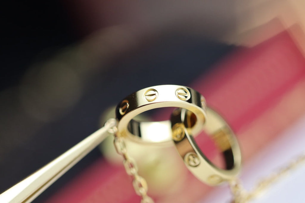 Dream LIEBESKETTE DOPPELRING GOLD