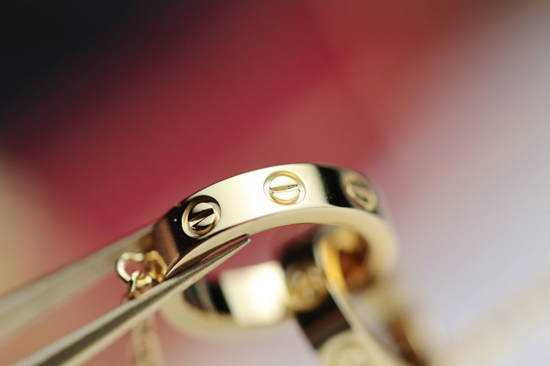 Dream LIEBESKETTE DOPPELRING GOLD