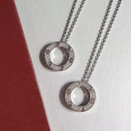 Dream LOVE NECKLACE ADJUSTABLE SILVER
