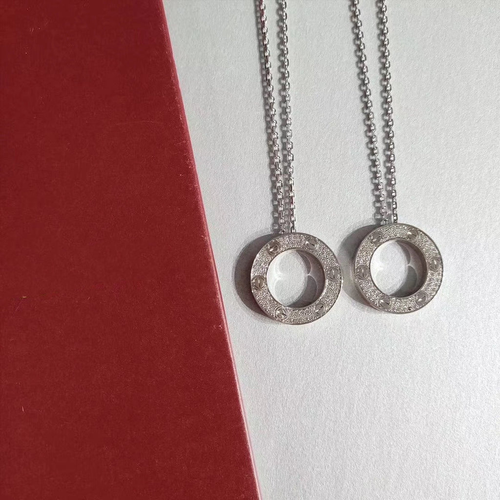 Dream LOVE NECKLACE ADJUSTABLE SILVER