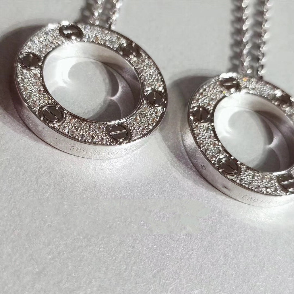 Dream LOVE NECKLACE ADJUSTABLE SILVER