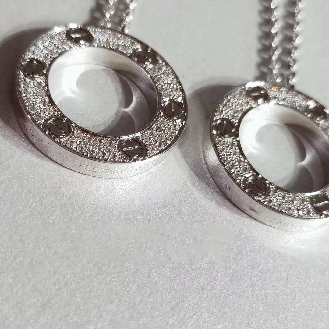 TRAUM LIEBES-HALSKETTE VERSTELLBAR SILBER