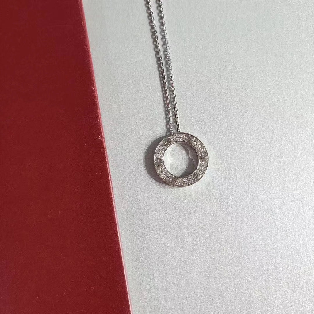 Dream LOVE NECKLACE ADJUSTABLE SILVER