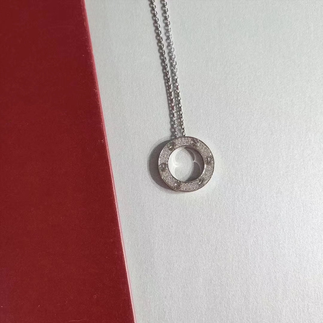 Dream LOVE NECKLACE ADJUSTABLE SILVER
