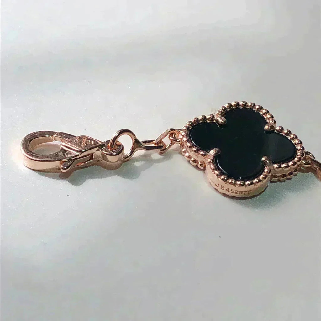 [Dream ]New CLOVER 5 MOTIFS MULTICOLOR BRACELET