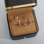 Dream JUSTE EARRINGS 12.75MM PINK GOLD DIAMOND