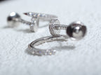 Dream JUSTE EARRINGS 12.75MM SILVER DIAMOND