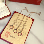 Dream JUSTE KETTE GOLD ROT DIAMANTEN