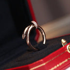 Dream JUSTE RING 2.65MM PINK GOLD DIAMOND