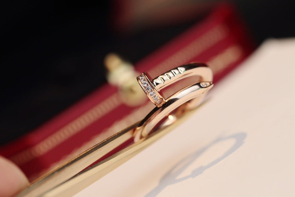 Dream JUSTE RING 2.65MM PINK GOLD DIAMOND