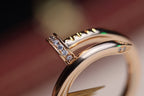Dream JUSTE RING 2.65MM PINK GOLD DIAMOND