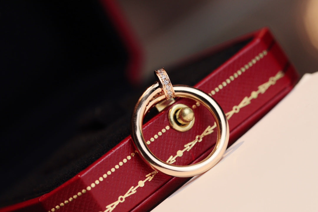 Dream JUSTE RING 2.65MM PINK GOLD DIAMOND