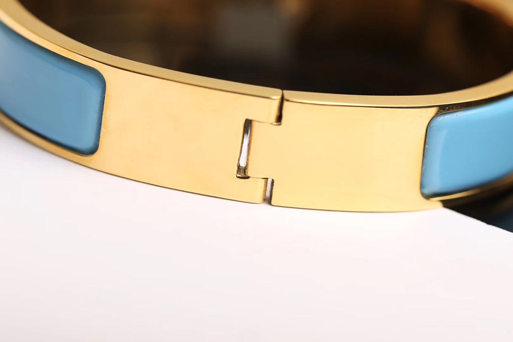 Dream H CLOUD BLAUES ARMBAND GOLD DIAMANT