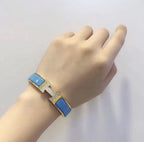Dream H CLOUD BLAUES ARMBAND GOLD DIAMANT