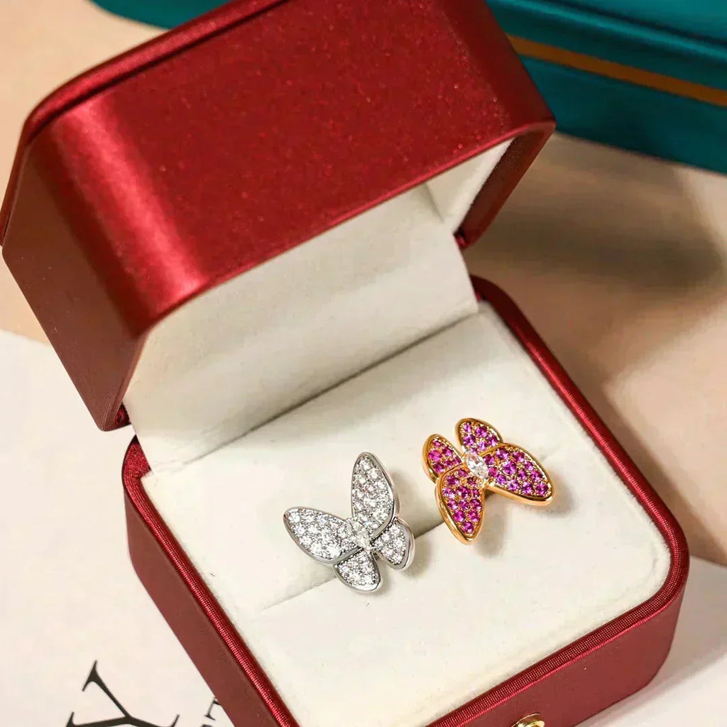 Dream TWIN BUTTERFLY DIAMOND RING