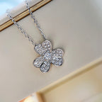 Dream CLOVER DIAMOND HALSKETTE SILBER