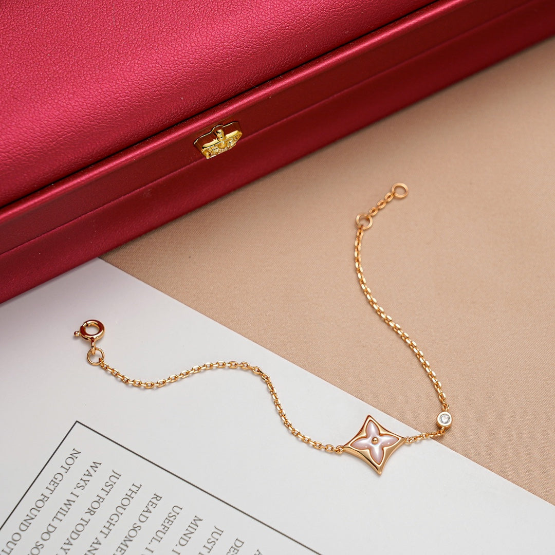 Dream STAR 1 DIAMOND PINK GOLD BRACELET