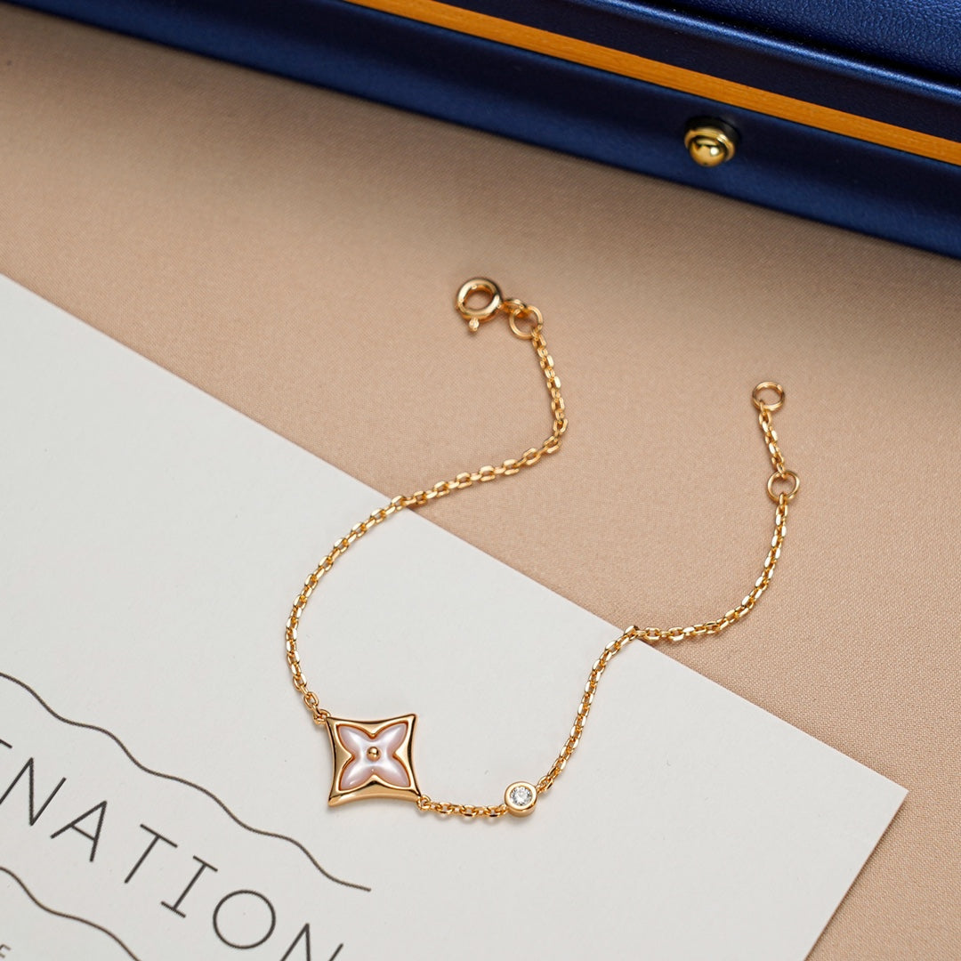 Dream STAR 1 DIAMOND PINK GOLD BRACELET