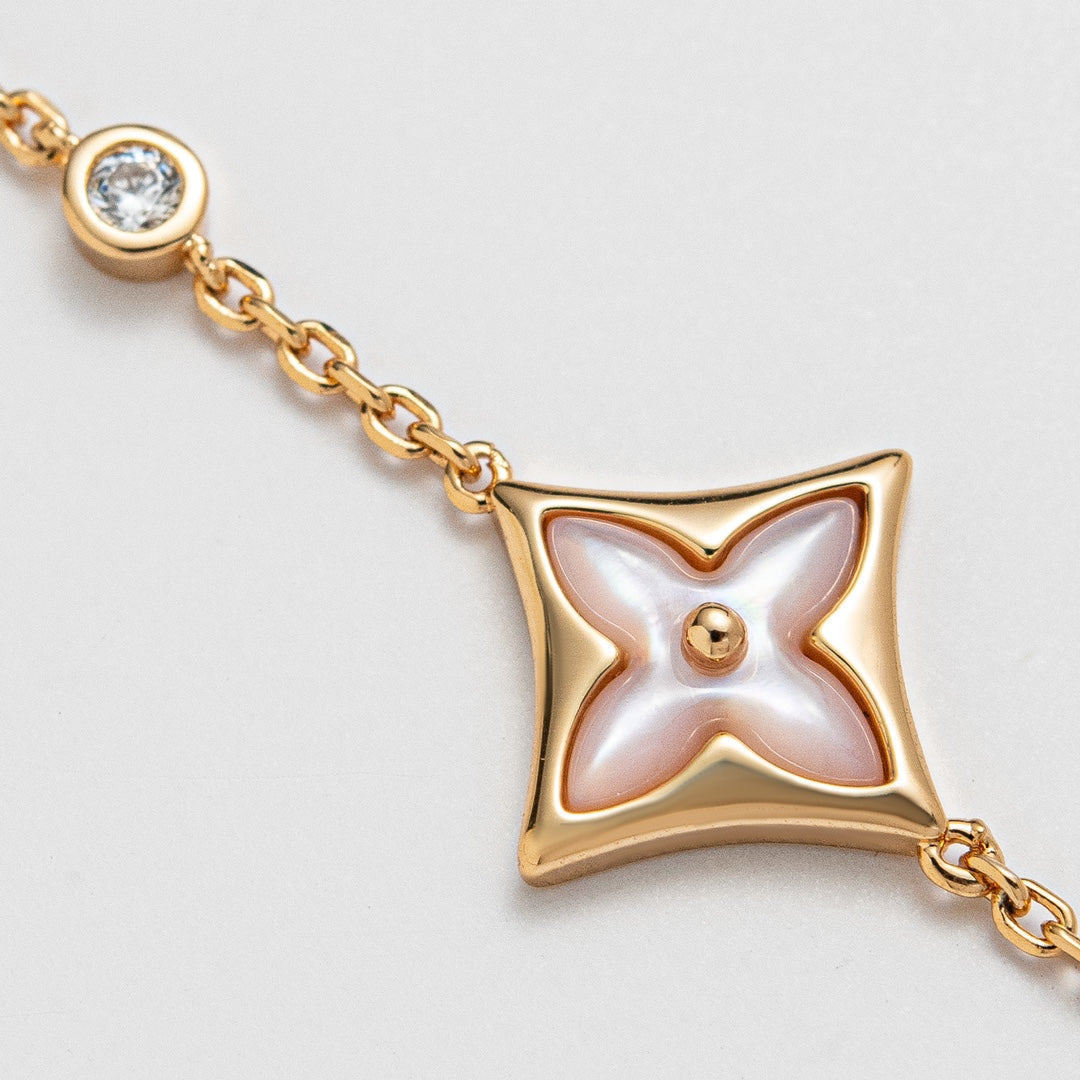 Dream STAR 1 DIAMOND PINK GOLD BRACELET