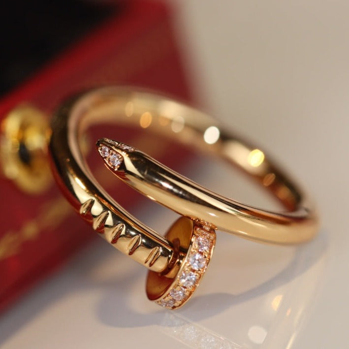 Dream JUSTE RING 2.65MM GOLD DIAMOND