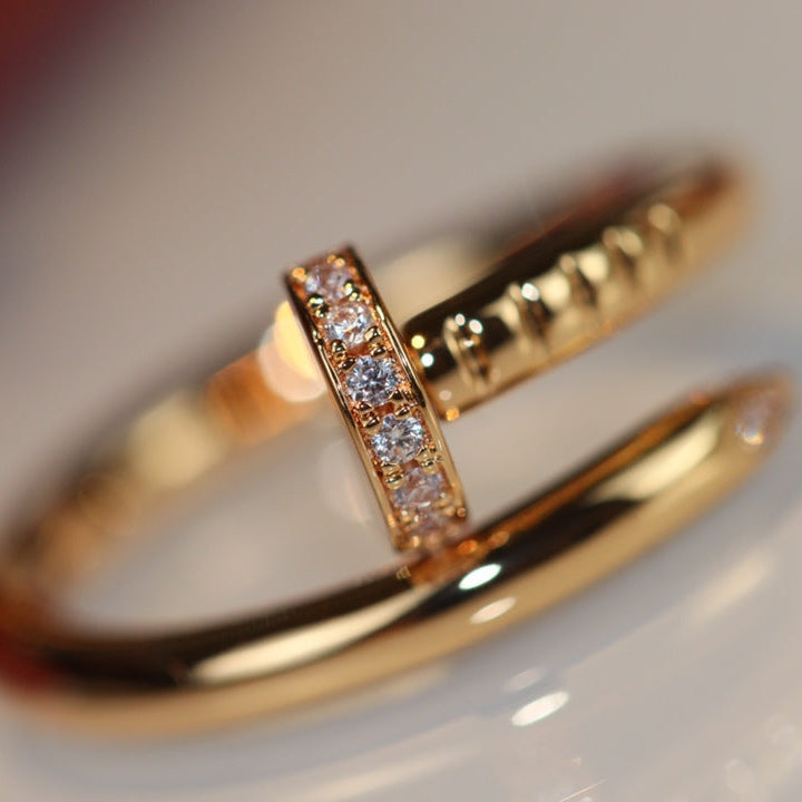 Dream JUSTE RING 2.65MM GOLD DIAMOND