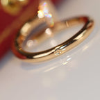 Dream JUSTE RING 2.65MM GOLD DIAMOND