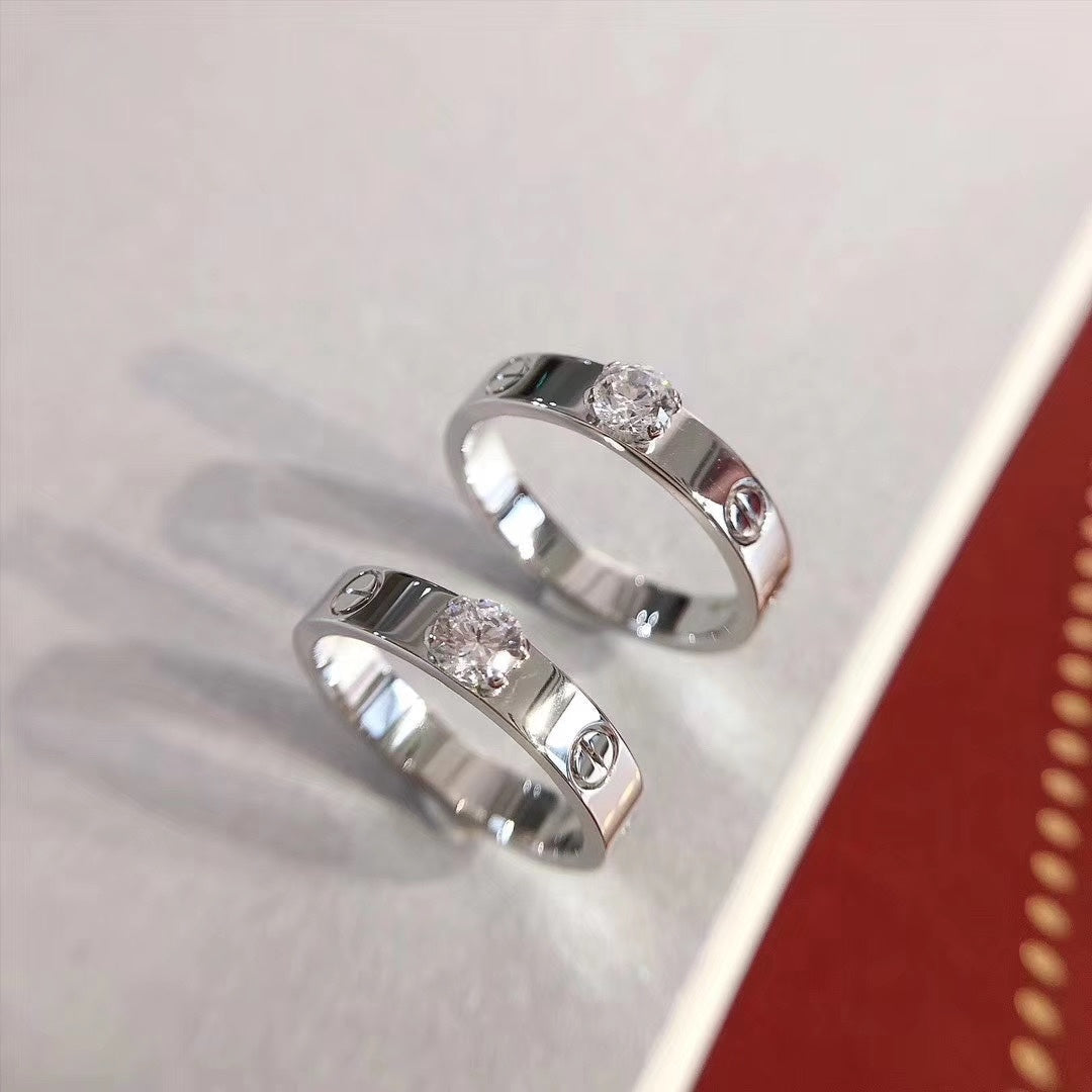 Dream LOVE リング 3.6mm 1粒ダイヤモンド