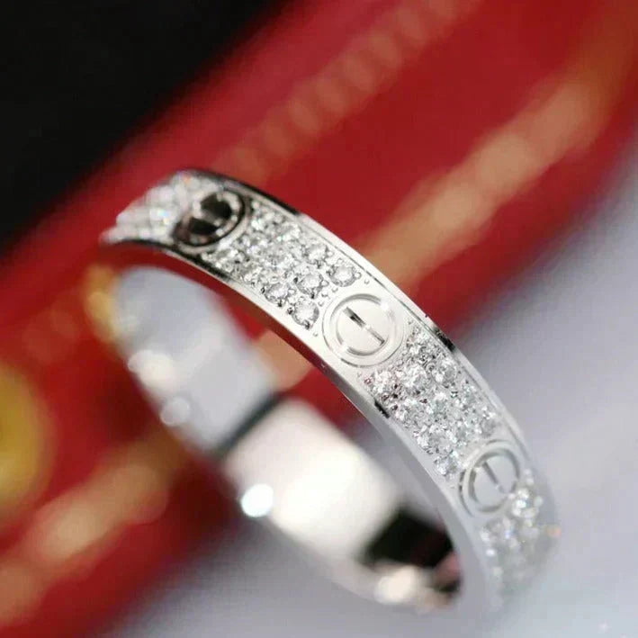 Dream LOVE リング 3.6MM ダイヤモンドパヴェ