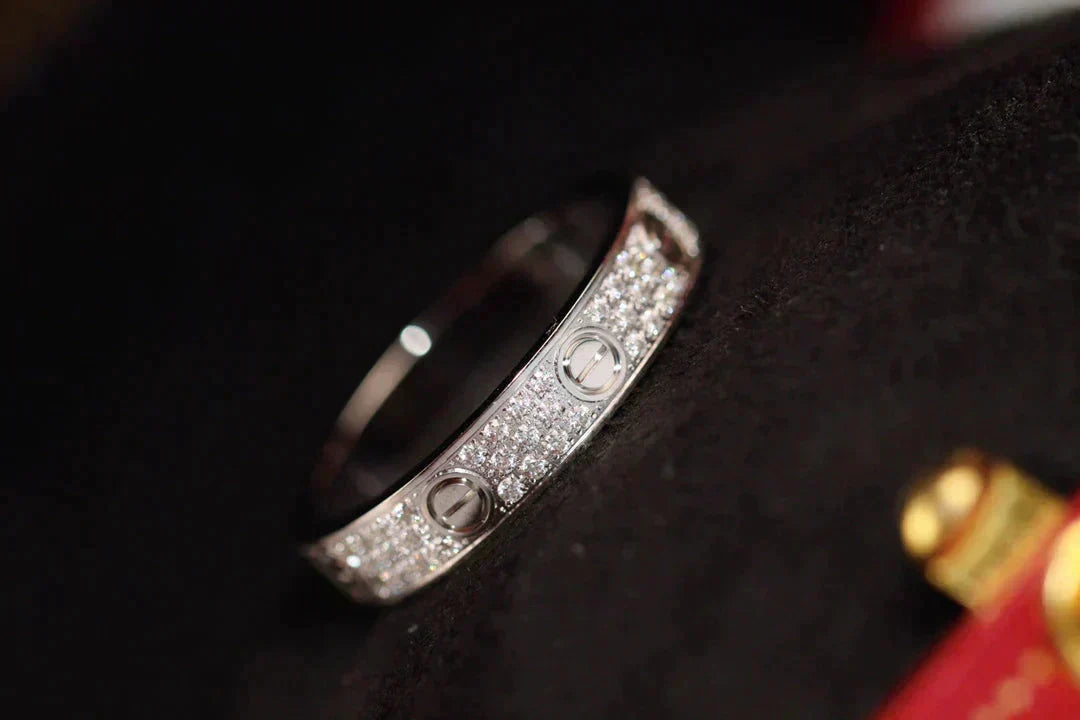 Dream LOVE リング 3.6MM ダイヤモンドパヴェ