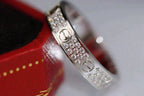 Dream LOVE RING 3.6MM DIAMOND PAVED