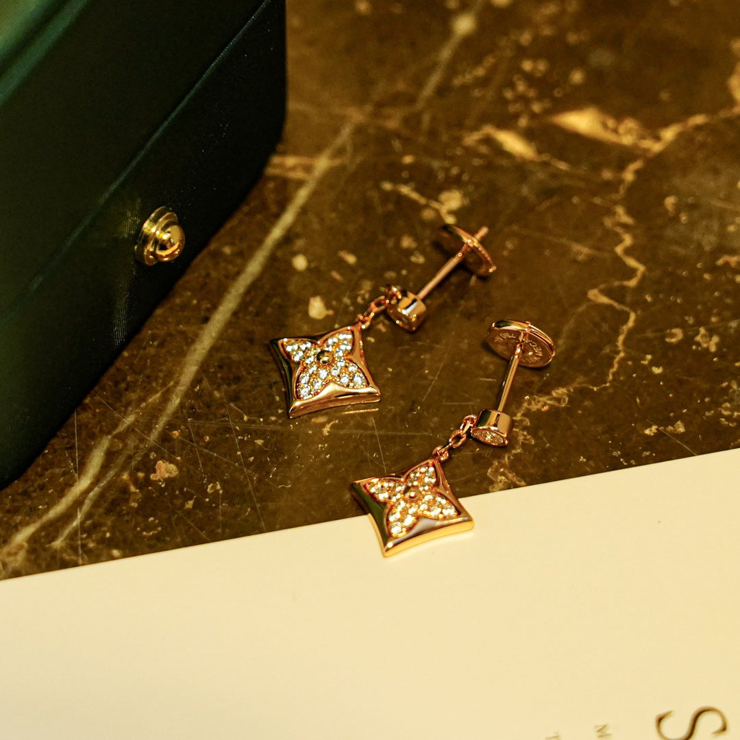 Dream STAR DIAMONDS EARRINGS GOLD