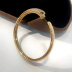 Dream PANTHERE GOLD DIAMOND OPEN BRACELET