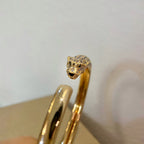 Dream PANTHERE GOLD DIAMOND OPEN BRACELET