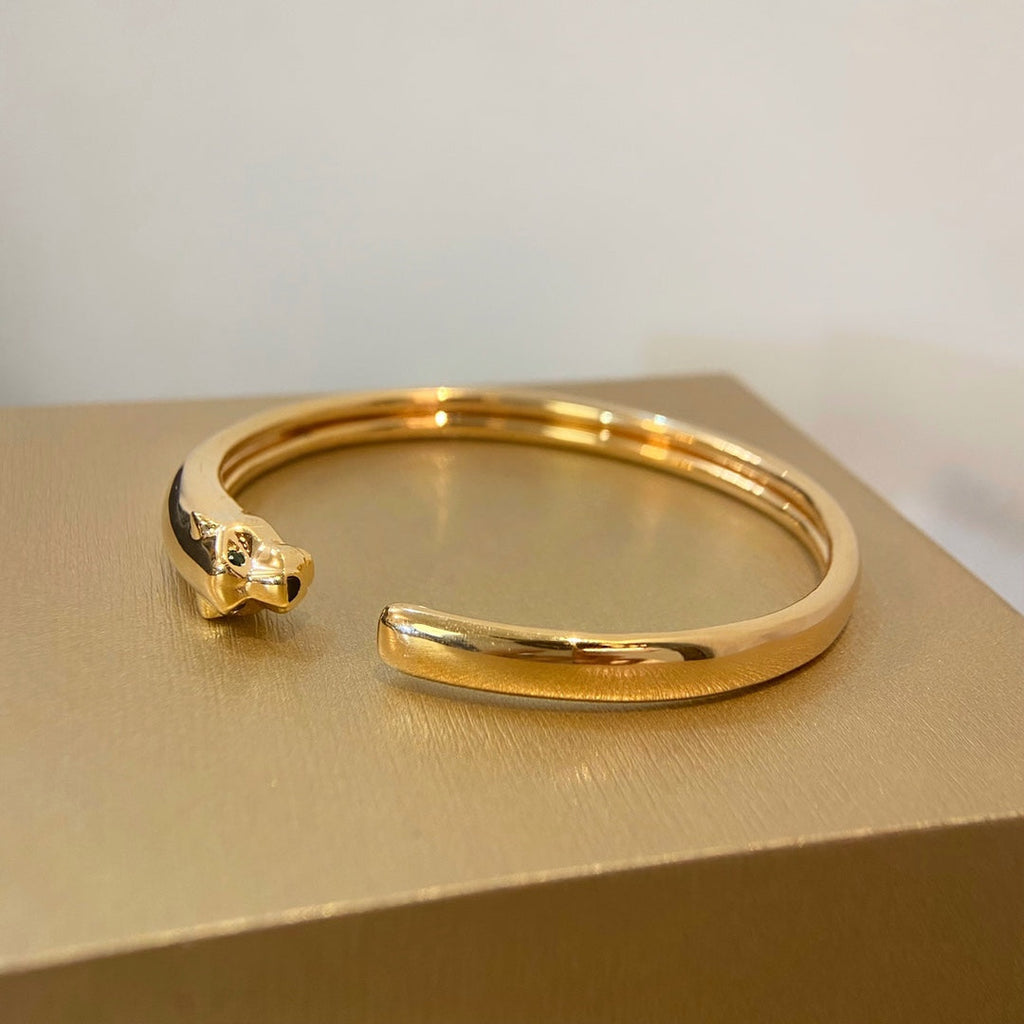 Dream PANTHERE GOLD OPEN BRACELET