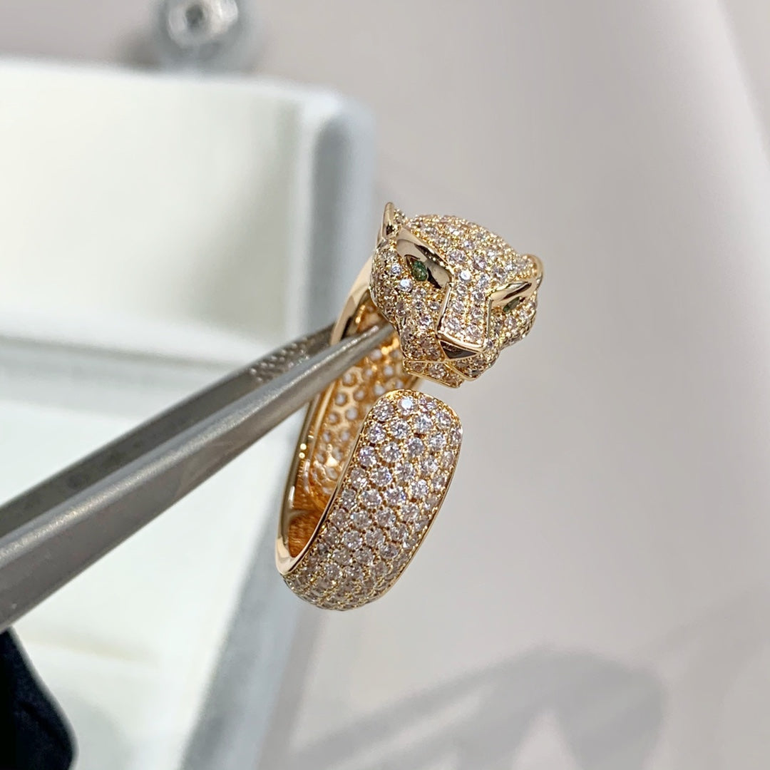 Dream PANTHERE DIAMANT-RING AUS ROTGOLD