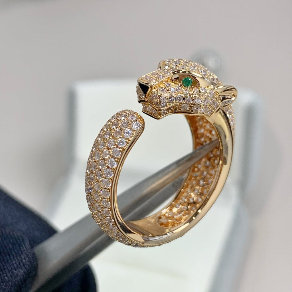 Dream PANTHERE DIAMANT-RING AUS ROTGOLD