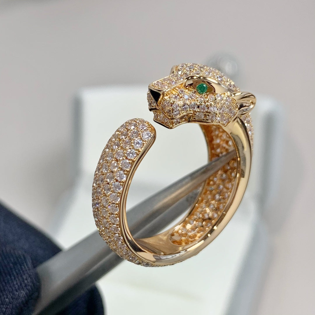 Dream PANTHERE DIAMANT-RING AUS ROTGOLD