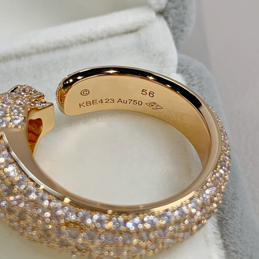 Dream PANTHERE DIAMANT-RING AUS ROTGOLD
